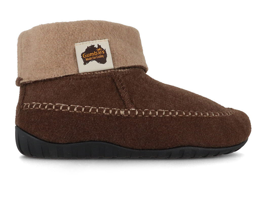 1 GUMBIES-Slipper-Boots-Thredbo-chocolatecream #farbe_Brown