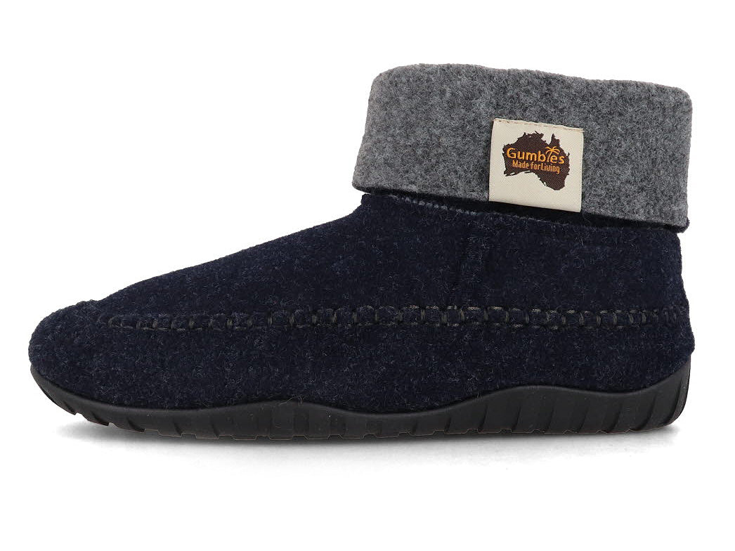 1 GUMBIES-Slipper-Boots-Thredbo-navygrey #farbe_Blue