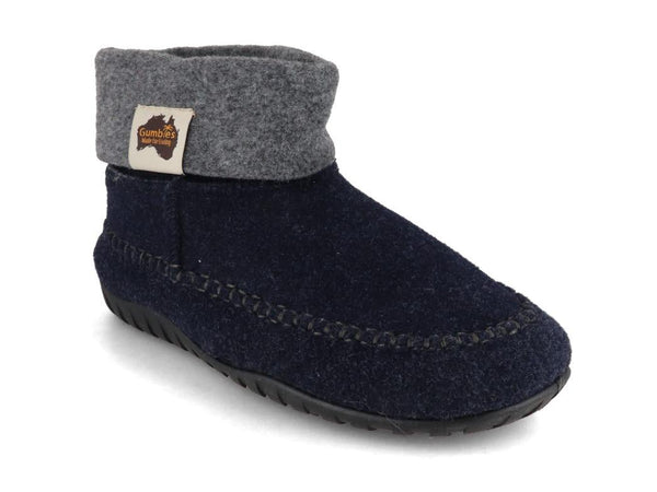 GUMBIES-Slipper-Boots-Thredbo-navygrey #farbe_Blue