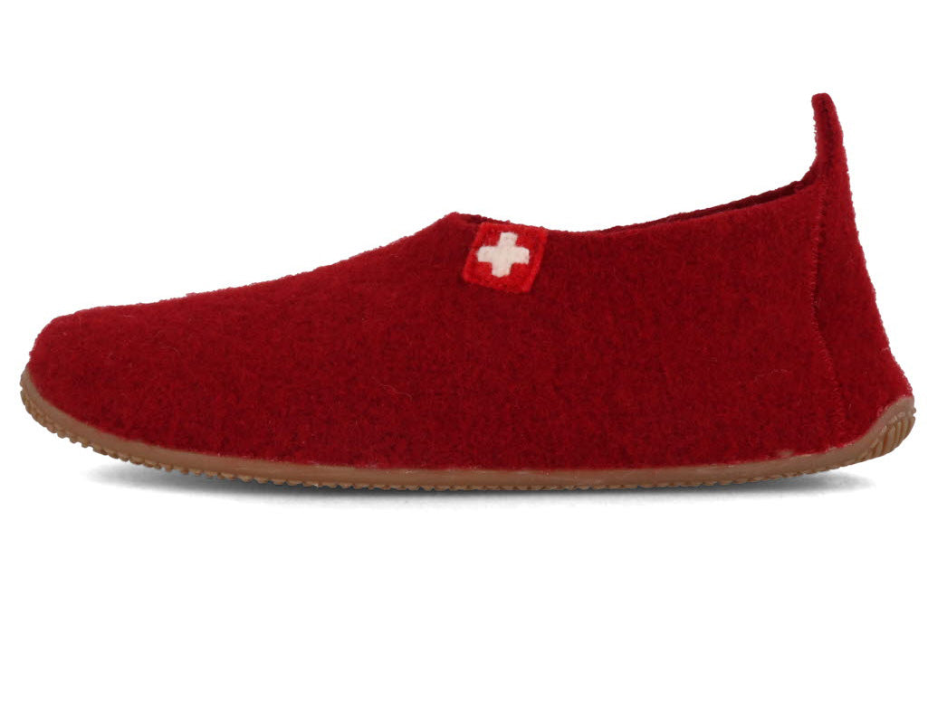 1 LIVING-KITZBHEL-Women-Slipper-Swiss-Cross-dark-cherry #farbe_Red