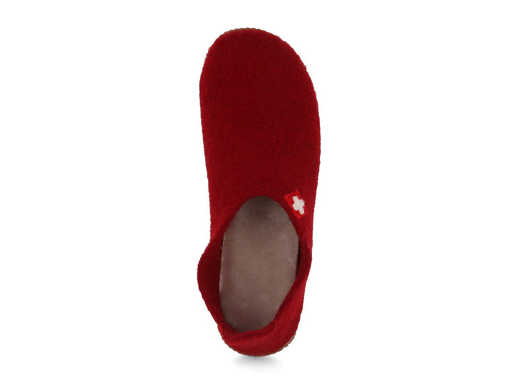 1 LIVING-KITZBHEL-Women-Slipper-Swiss-Cross-dark-cherry #farbe_Red
