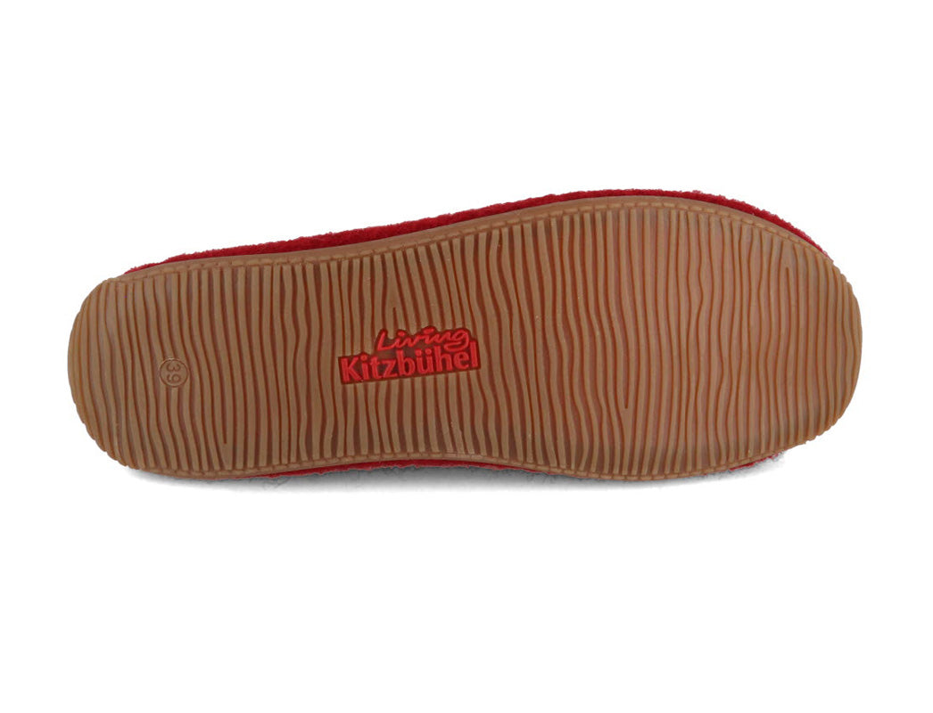 1 LIVING-KITZBHEL-Women-Slipper-Swiss-Cross-dark-cherry #farbe_Red