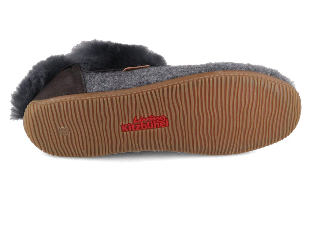 1 Living-Kitzbhel-Women-Boiled-Wool-Lambskin-Slippers-Slip-On-Premium-gray #farbe_Gray