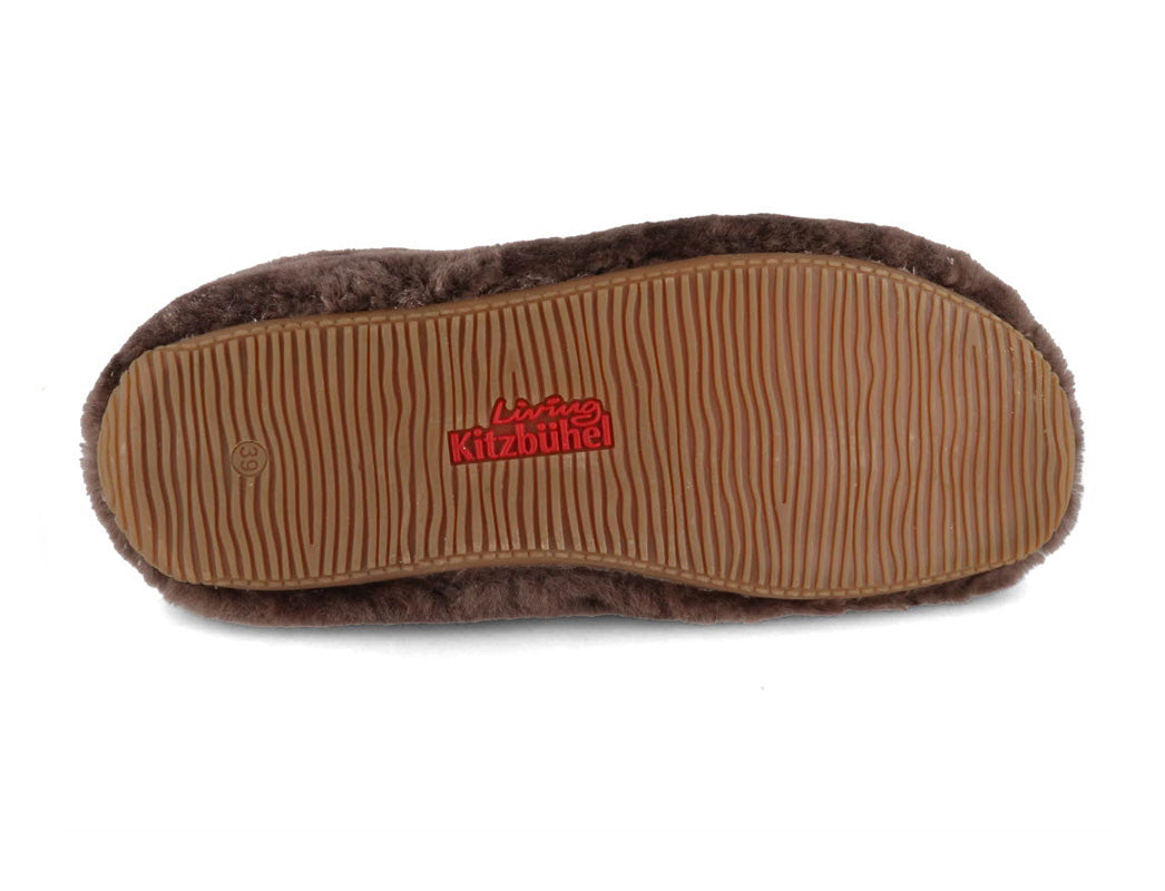 1 LIVING-KITZBHEL-Women-Lambskin-Slippers-brown #farbe_Brown