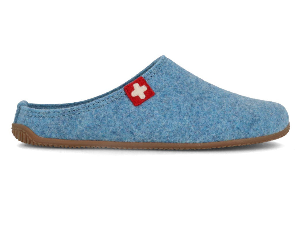 1 LIVING-KITZBHEL-Women-Felt-Slippers-Swiss-Cross-blue-mountain #farbe_Blue