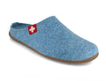 LIVING-KITZBHEL-Women-Felt-Slippers-Swiss-Cross-blue-mountain #farbe_Blue