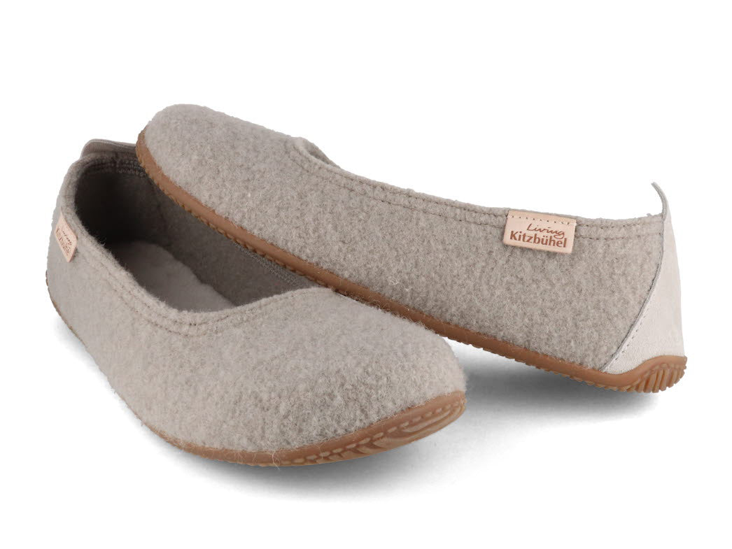 1 LIVING-KITZBHEL-Women-Ballerina-Uni-gray #farbe_Grey
