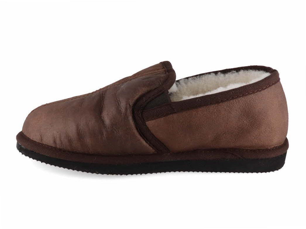 1 SHEPHERD-Men-Slippers-Bosse-oiled-antique #farbe_Brown