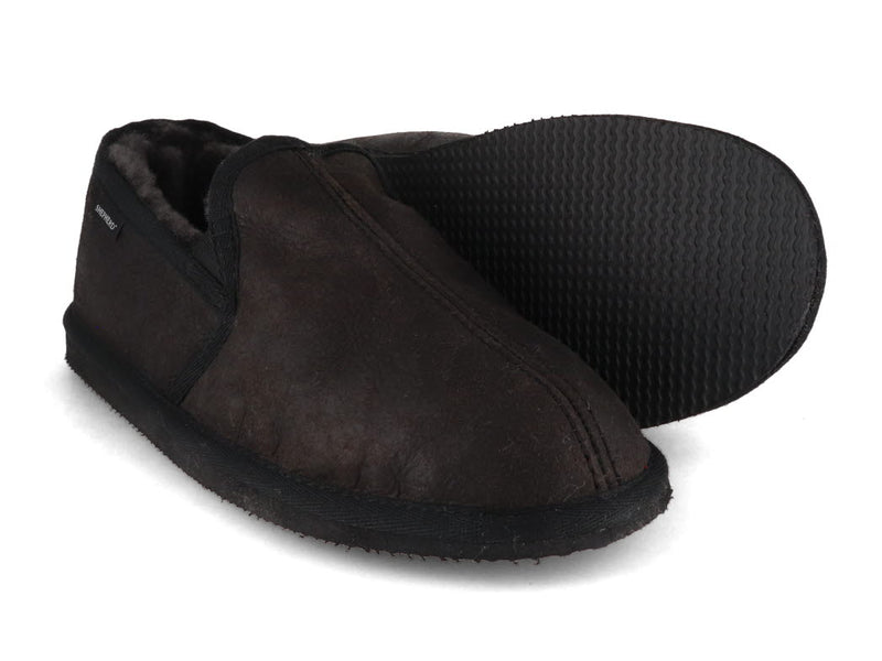 1 SHEPHERD-Men-Lambskin-Slippers-Bosse-black