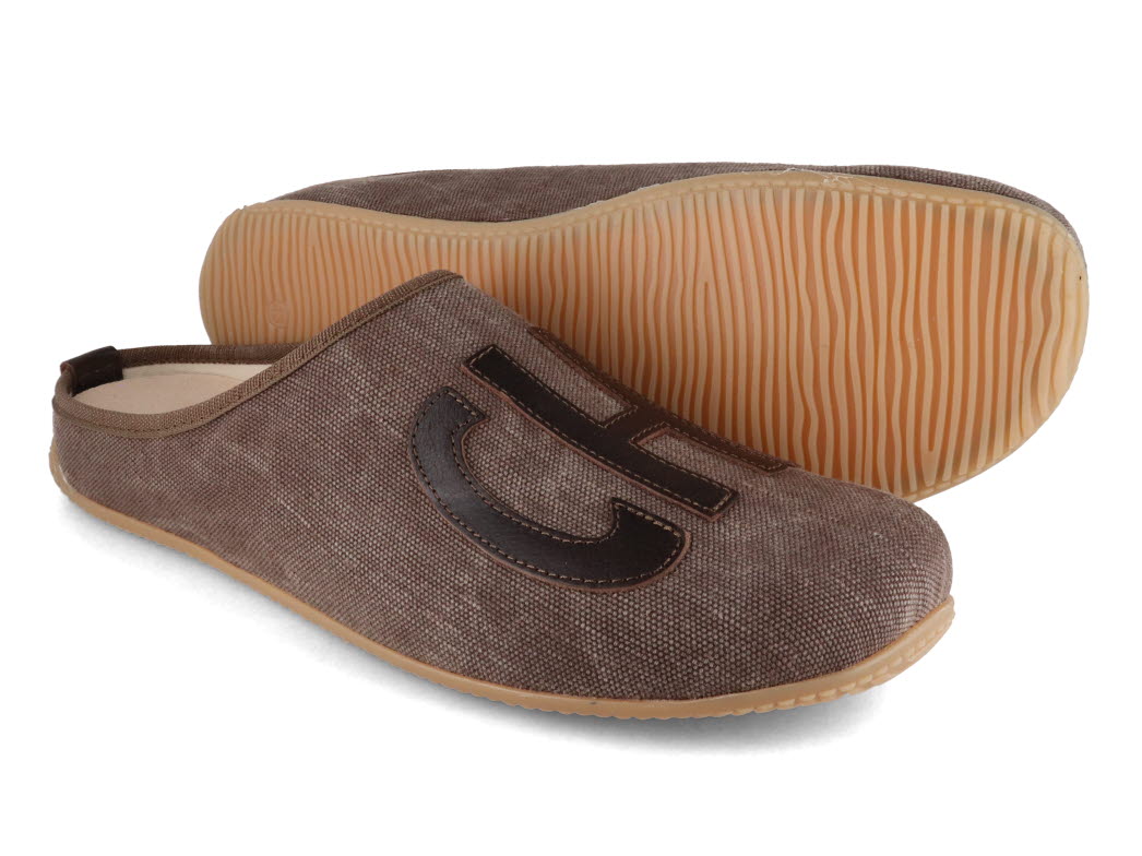 1 Living-Kitzbhel-Men-Cotton-Slippers-Chill-wood #farbe_Brown