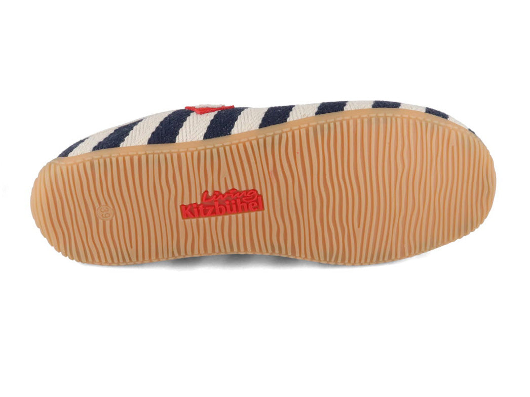 1 Living-Kitzbhel-Women-Slippers-Stripes-riviera #farbe_Blue