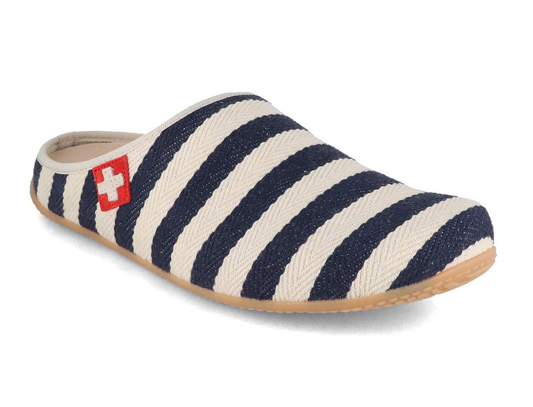 Living-Kitzbhel-Women-Slippers-Stripes-riviera #farbe_Blue