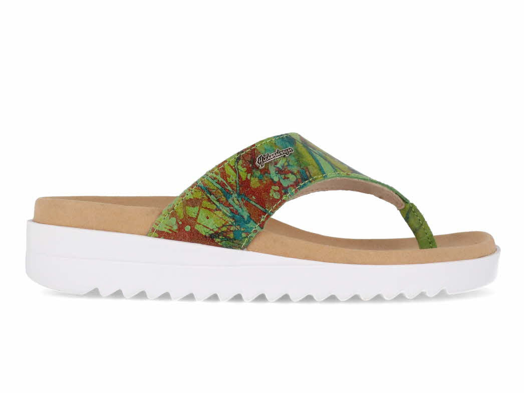 1 Hickersberger-Women-Printed-leather-Sandals-Fashion-green-Graffity #farbe_Green