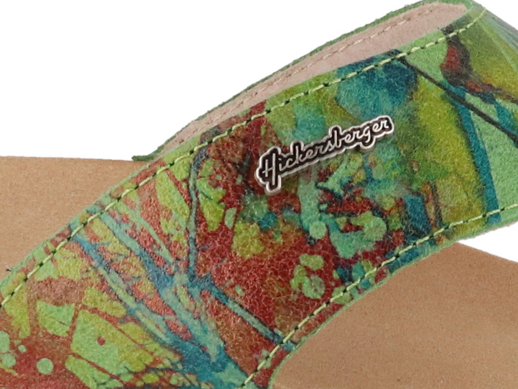 1 Hickersberger-Women-Printed-leather-Sandals-Fashion-green-Graffity #farbe_Green