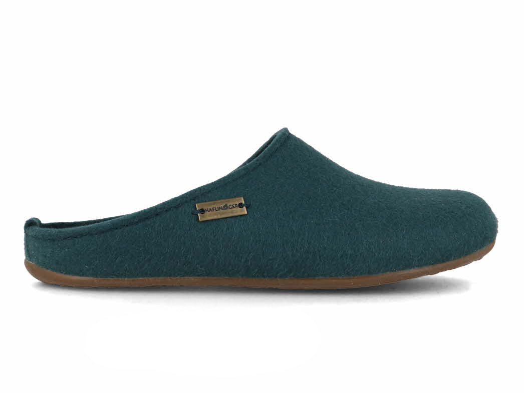 1 HAFLINGER-Men-Women-Slippers-Everest-Fundus-pine-green #farbe_Green
