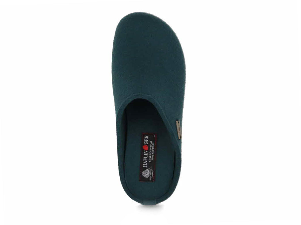 1 HAFLINGER-Men-Women-Slippers-Everest-Fundus-pine-green #farbe_Green
