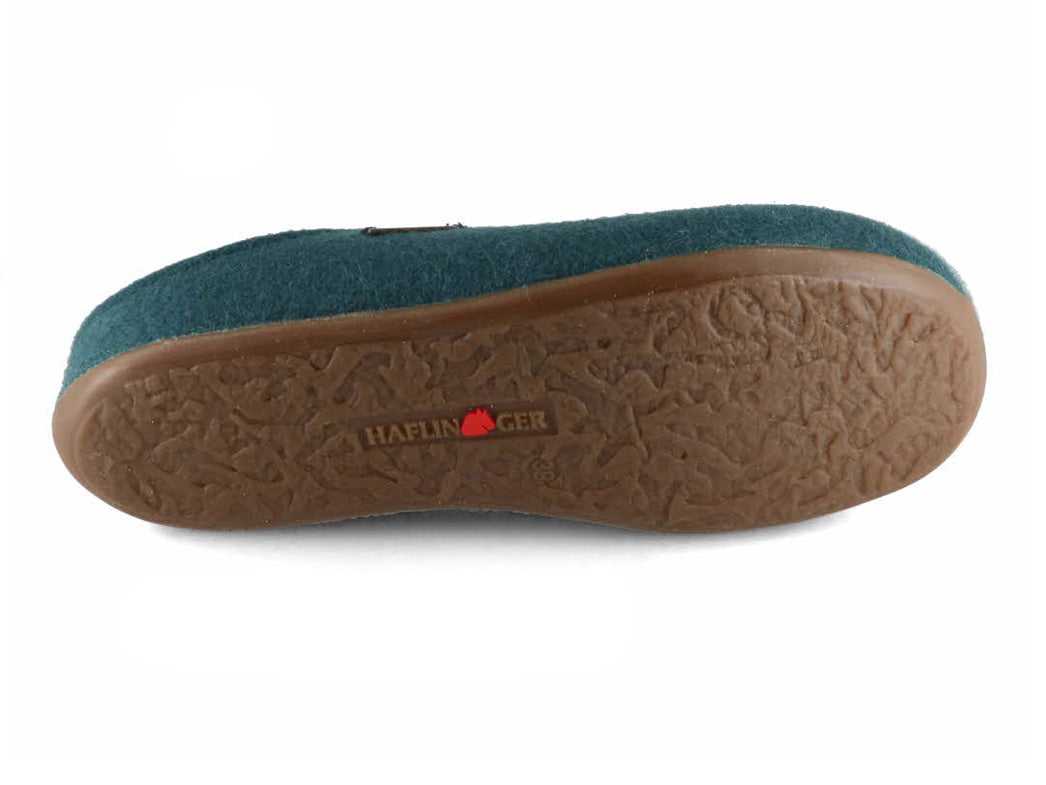 1 HAFLINGER-Men-Women-Slippers-Everest-Fundus-pine-green #farbe_Green