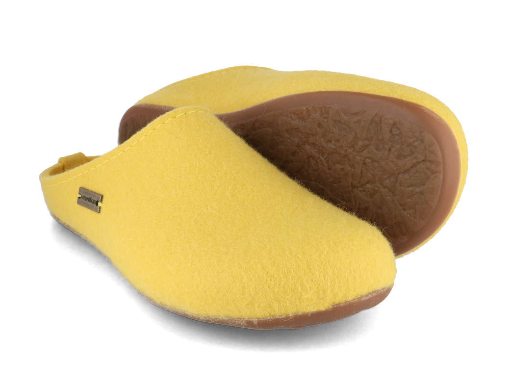 1 HAFLINGER-Women-Felt-Slippers-Everest-Fundus-yellow #farbe_Yellow