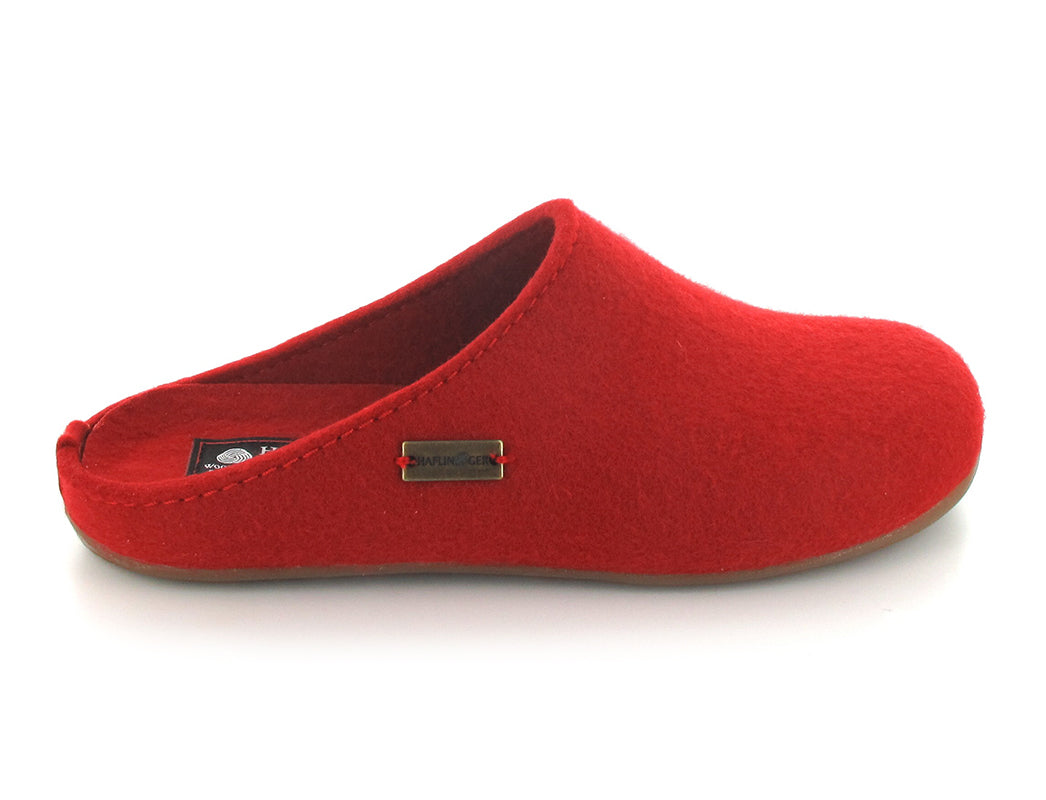 1 HAFLINGER-Wool-Felt-Slipper--Everest-Fundus-Ruby #farbe_Red
