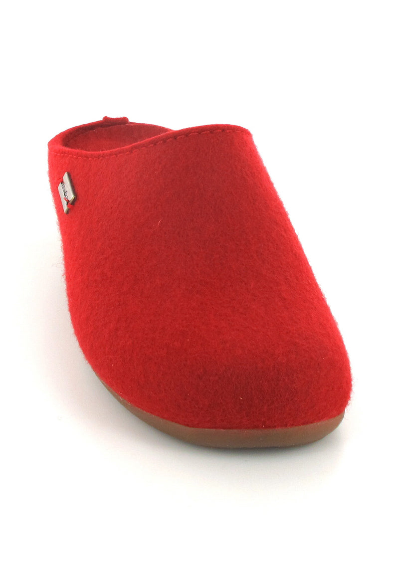 1 HAFLINGER-Wool-Felt-Slipper--Everest-Fundus-Ruby #farbe_Red