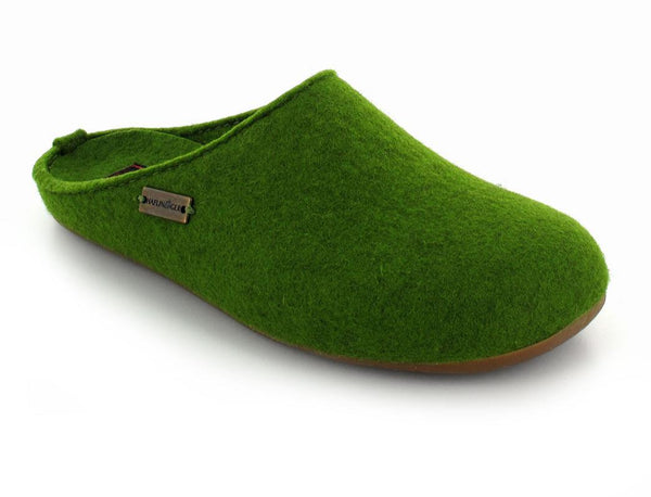 HAFLINGER-Green-Slippers--Everest-Fundus-GrassGreen #farbe_Green