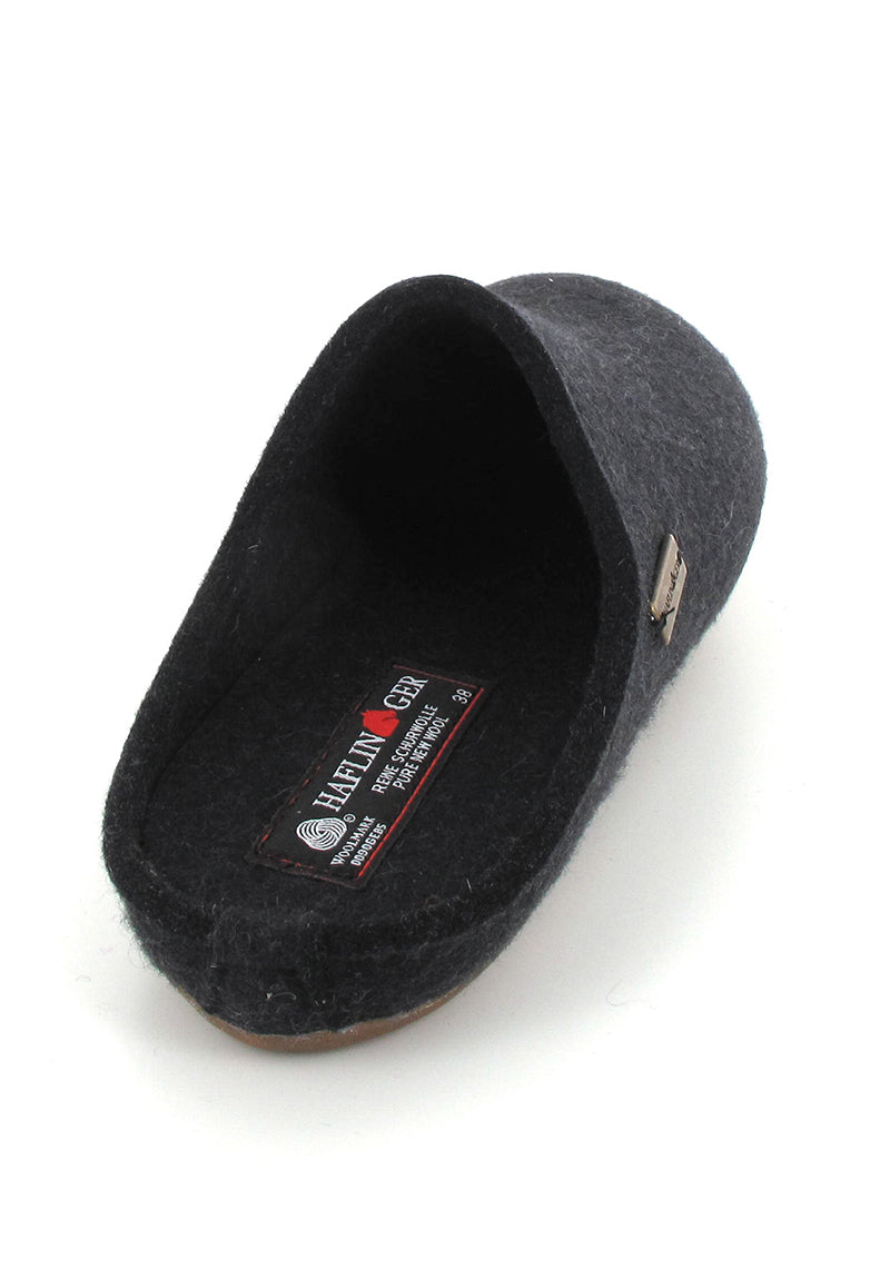 1 HAFLINGER-Wool-Felt-Slipper--Everest-Fundus-Graphite #farbe_Grey