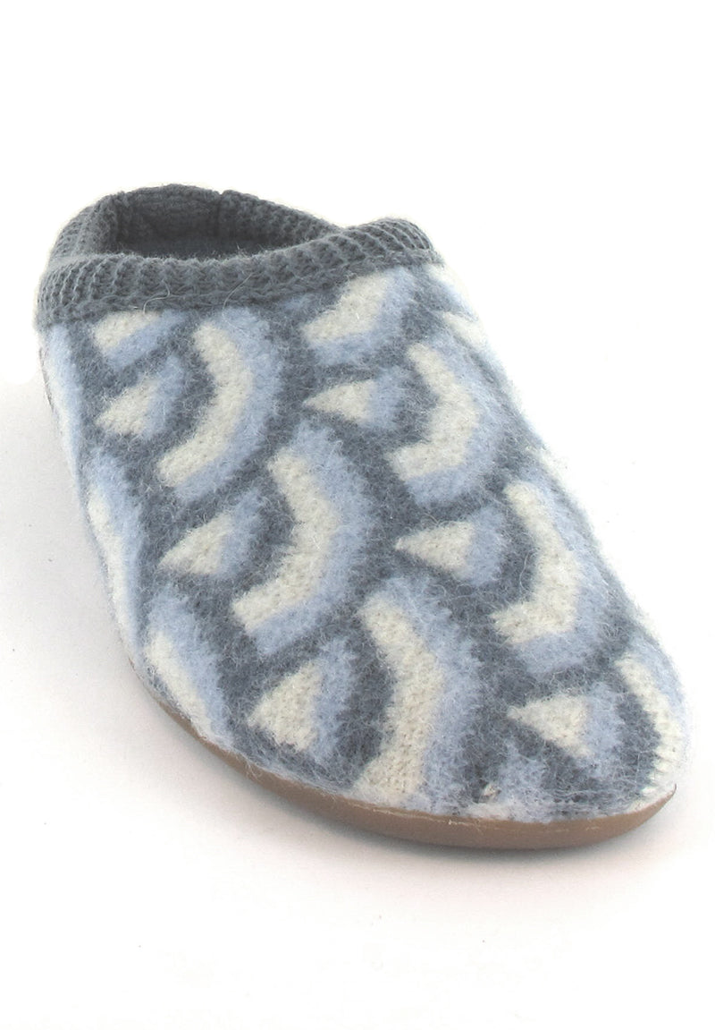 1 HAFLINGER-Slipper--Everest-Cascade-Glacier #farbe_Blue