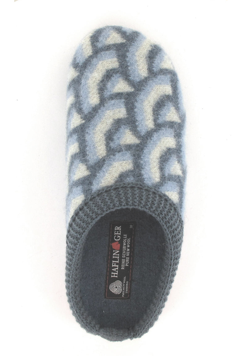 1 HAFLINGER-Slipper--Everest-Cascade-Glacier #farbe_Blue