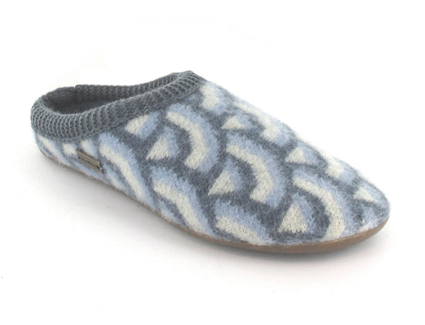 HAFLINGER-Slipper--Everest-Cascade-Glacier #farbe_Blue