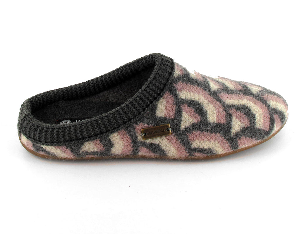 1 HAFLINGER-Slipper--Everest-Cascade-Rosewood #farbe_Pink