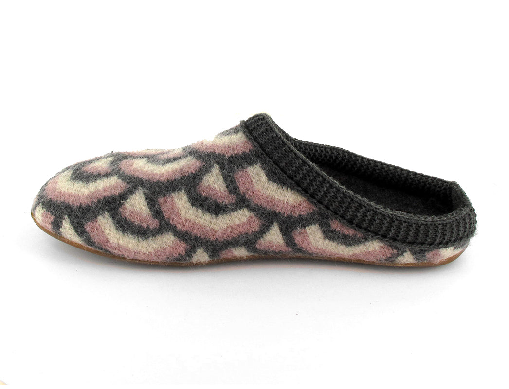 1 HAFLINGER-Slipper--Everest-Cascade-Rosewood #farbe_Pink