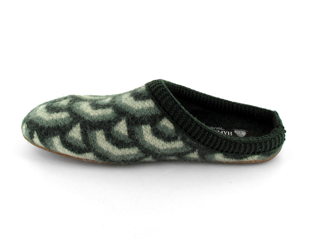 1 HAFLINGER-Slipper--Everest-Cascade-Kiwi #farbe_Green