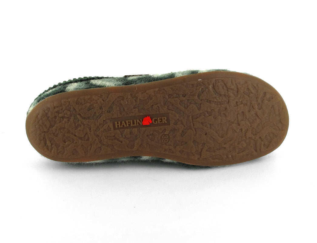 1 HAFLINGER-Slipper--Everest-Cascade-Kiwi #farbe_Green