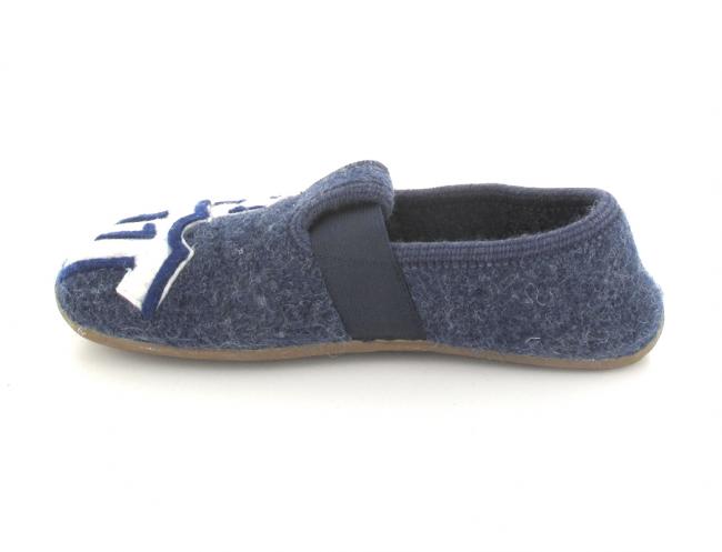 1 HAFLINGER-Slipper--Everest-Mats-Jeans #farbe_Blue