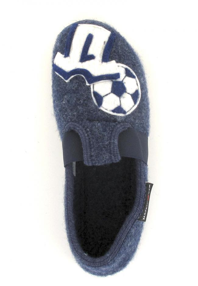 1 HAFLINGER-Slipper--Everest-Mats-Jeans #farbe_Blue