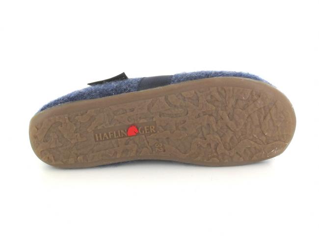 1 HAFLINGER-Slipper--Everest-Mats-Jeans #farbe_Blue