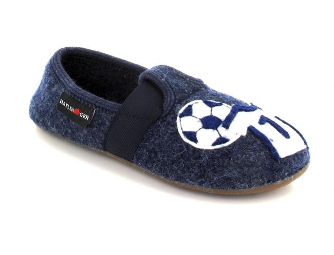 HAFLINGER-Slipper--Everest-Mats-Jeans #farbe_Blue