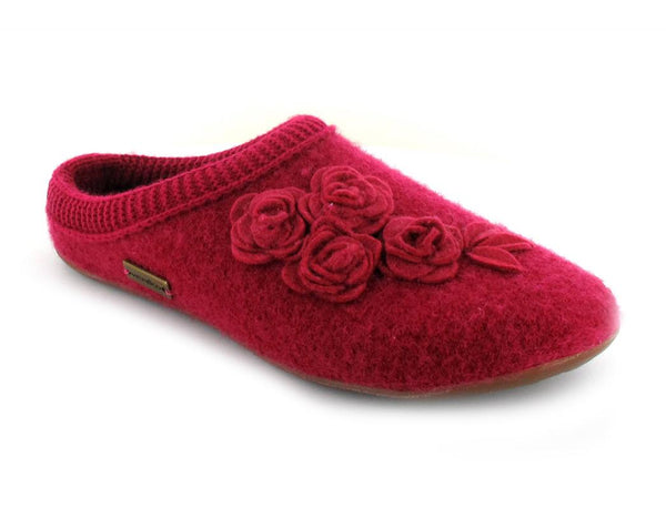 haflinger-flowered-house-slippers-everest-austin #color_fuchsia