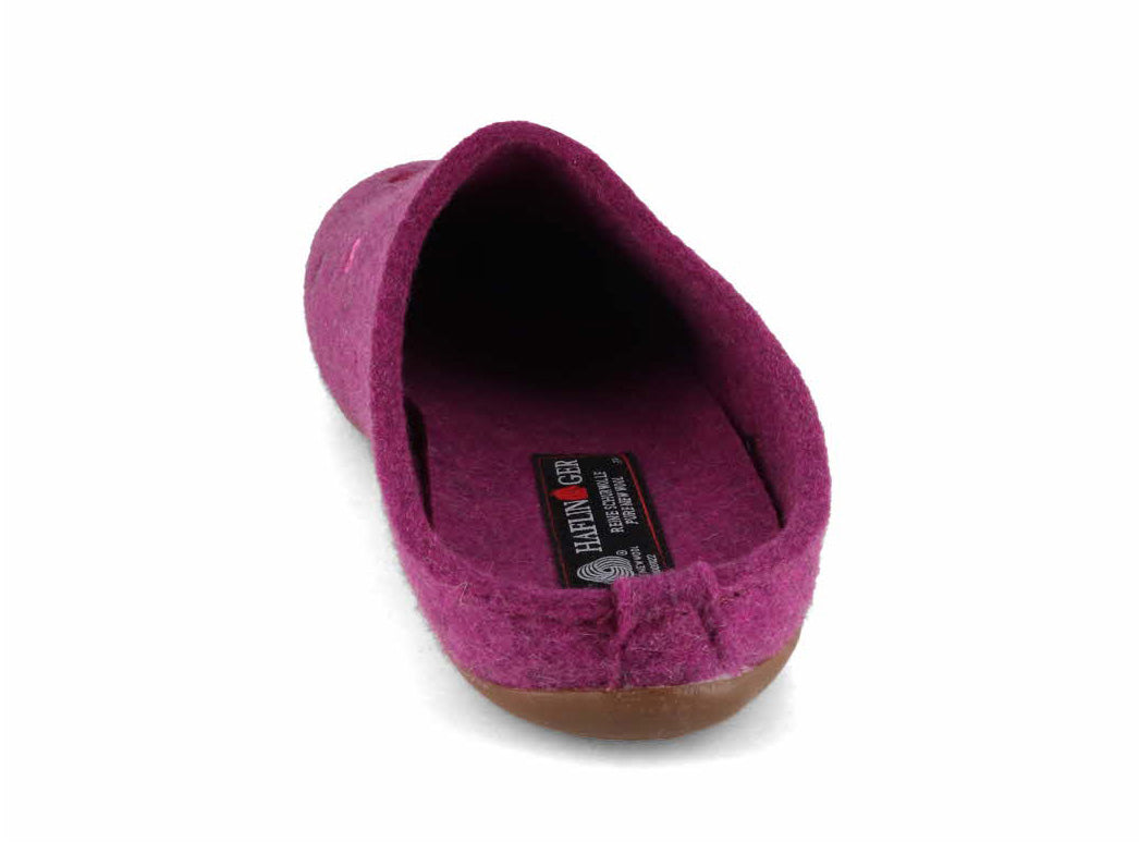 1 HAFLINGER-Women-Slippers-Farfalline-mulberry #farbe_Rosa