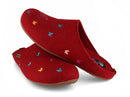 1 HAFLINGER-Slipper--Everest-Farfalline-Paprika