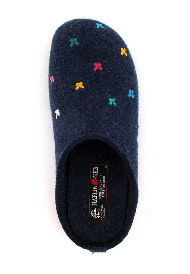 1 HAFLINGER-Slipper--Everest-Farfalline-Jeans #farbe_Blue