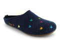 HAFLINGER-Slipper--Everest-Farfalline-Jeans #farbe_Blue