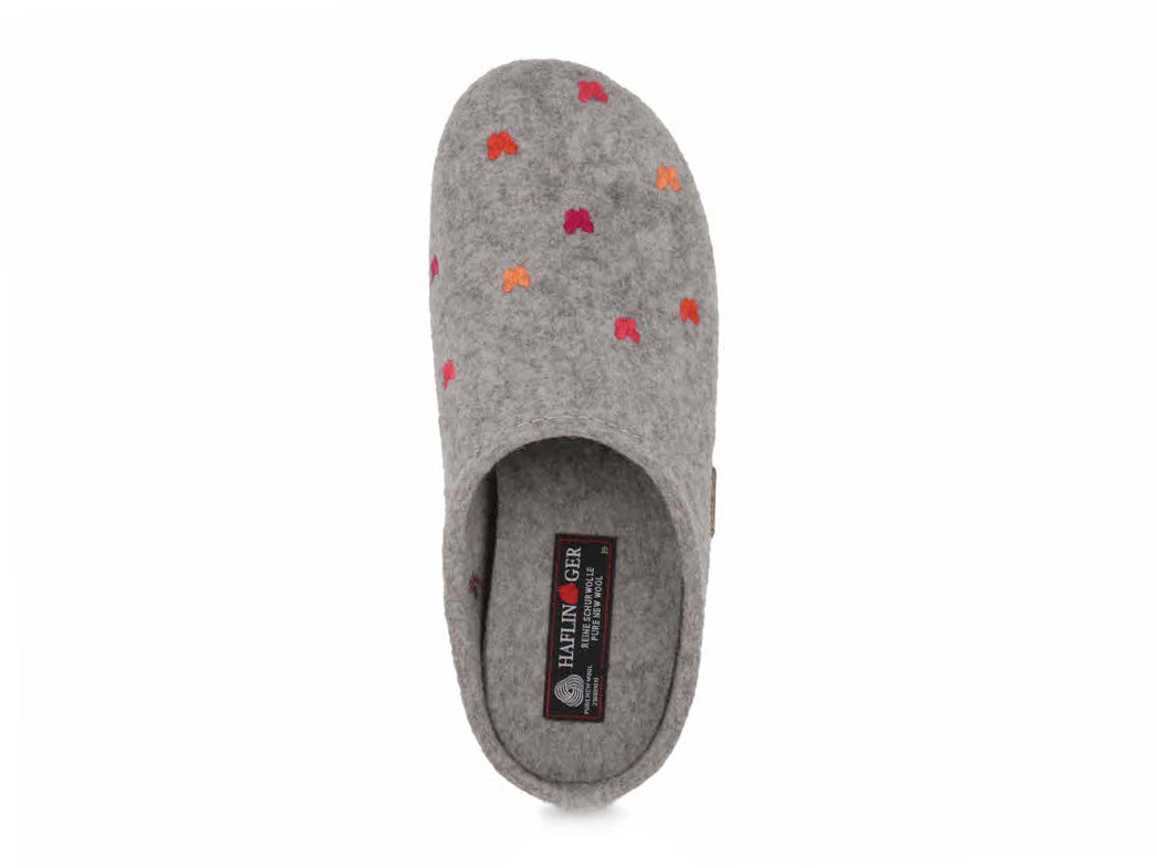 1 HAFLINGER-Slipper--Everest-Farfalline-Stone-Gray #farbe_Grey