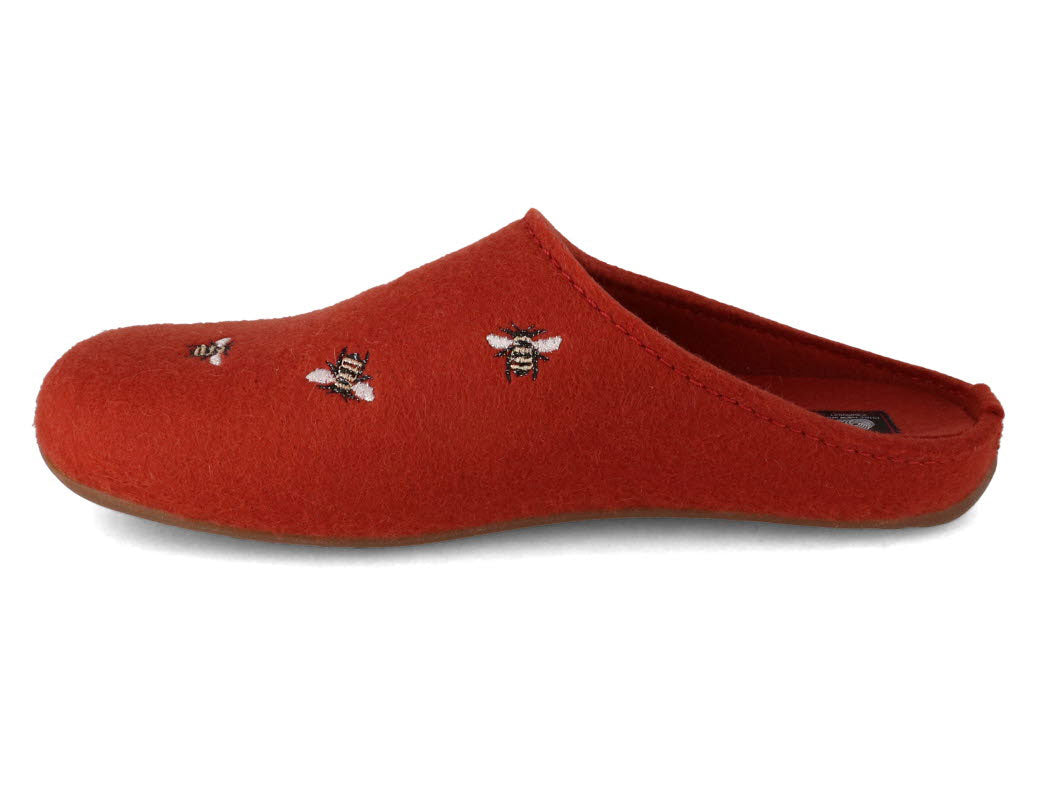 1 HAFLINGER-Slipper--Everest-Api-Terracotta #farbe_Orange