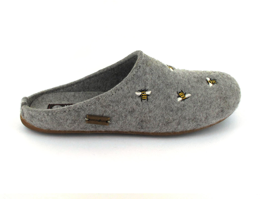 1 HAFLINGER-Slipper--Everest-Api-Stone-Gray #farbe_Grey