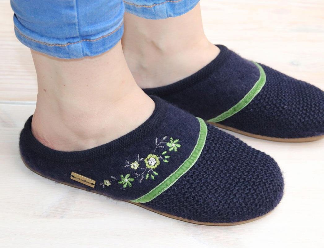 1 HAFLINGER-Slipper--Everest-Servus-Ocean #farbe_Blue