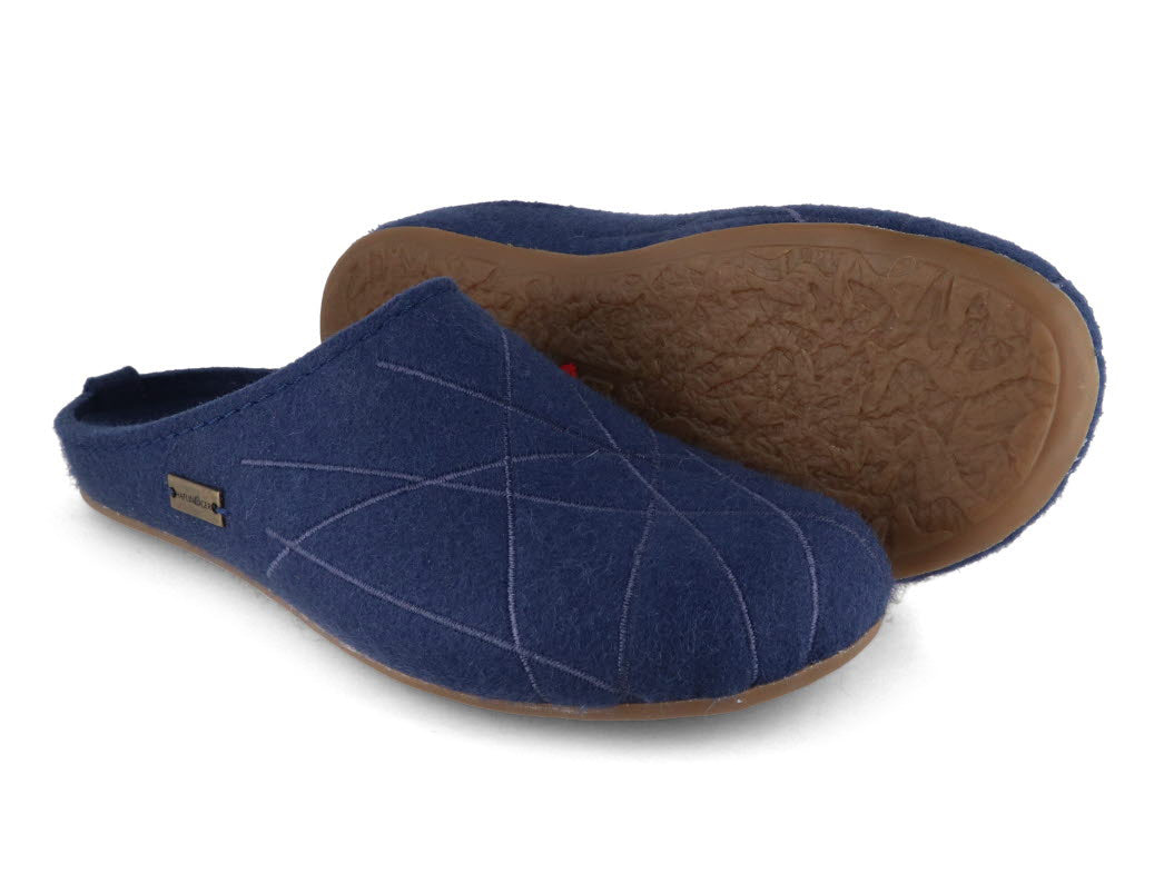 1 HAFLINGER-Women-Felt-Slippers-Everest-Raya-blueberry #farbe_Blue