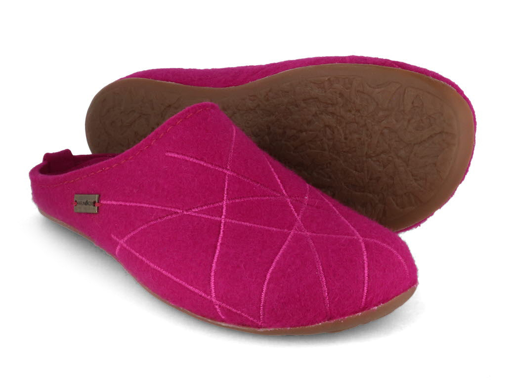 1 HAFLINGER-Women-Felt-Slippers-Everest-Raya-cardinal #farbe_Rosa