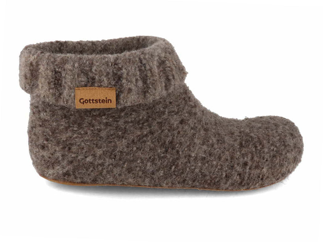 1 Gottstein-Men-Women-Slipper-Boots-Knit-Boot-brown #farbe_Brown