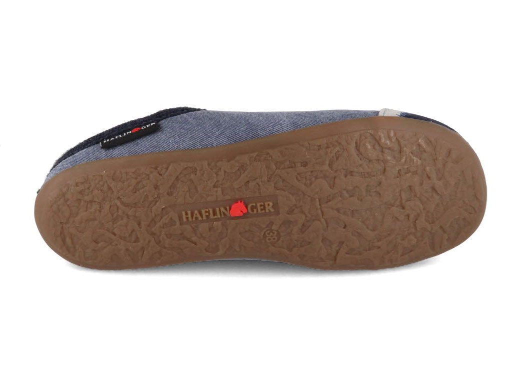 haflinger-unisex-cotton-slippers-everest-rainbow #color_blue